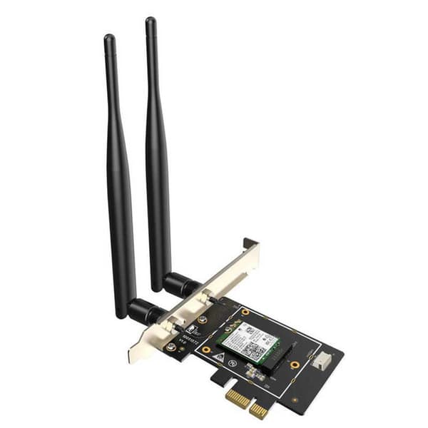 Tenda Pci-e Udvidelseskort Ax5400 Wifi 6e Gylden