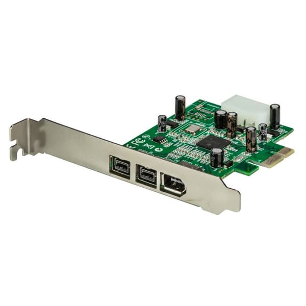 Startech 3 Port 2b 1a Pcie Firewire Card Grøn,Søvfarvet