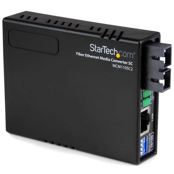 Startech Fiber Ethernet Media Converter Sc Sort