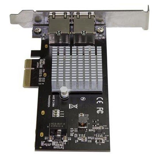 Startech Pcie 2 Port 10g Base-t X550 Silver