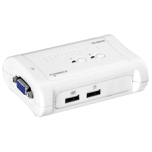 Trendnet Usb 2 Port Kvm Switch Kit Valkoinen