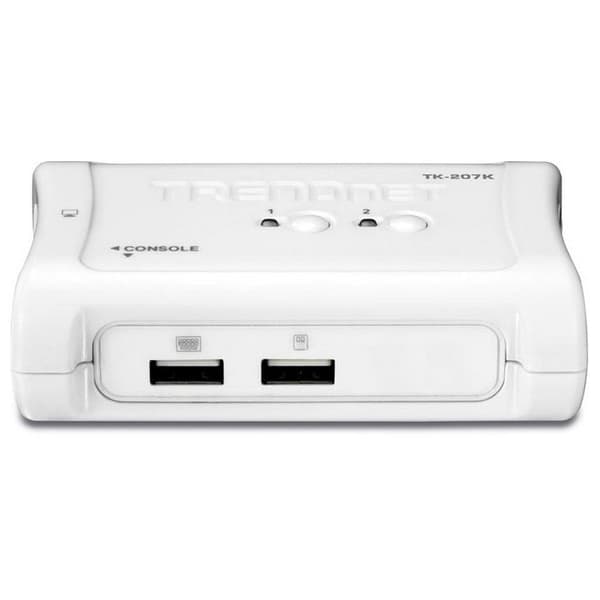 Trendnet Usb 2 Port Kvm Switch Kit Valkoinen Sininen