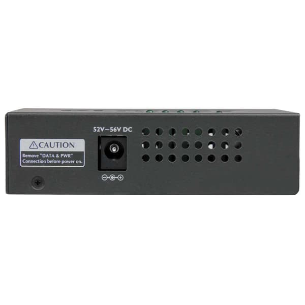 Startech 4 Port Ethernet Power Over Ethernet+ Injector Sort