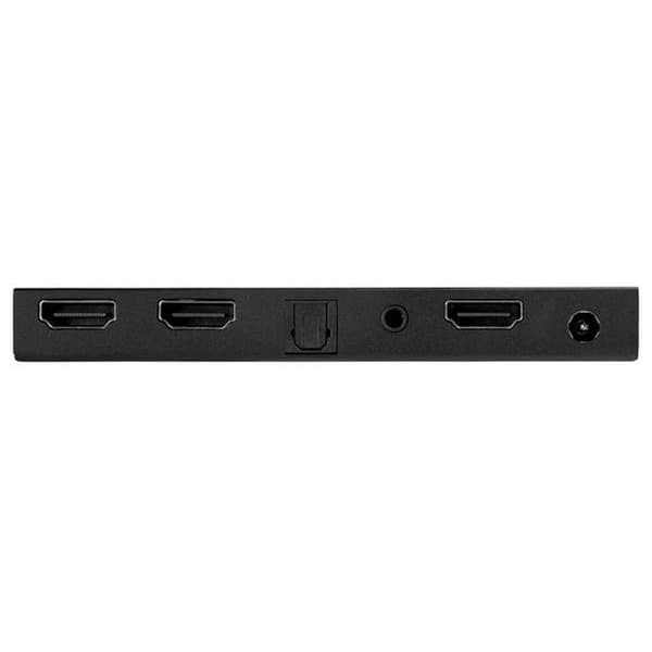Startech Hdmi Splitter 2 Port Hdmi 2.0 Svart