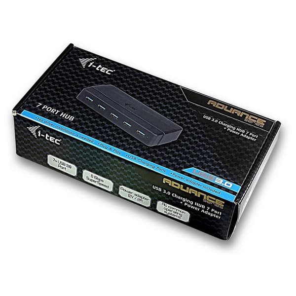 I-tec U3hub742 Sort