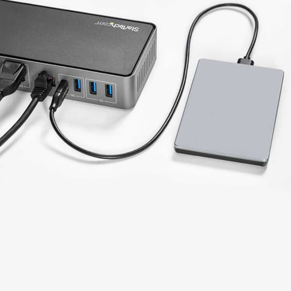 Startech Dockingstation Dk31c3hdpdue Sort