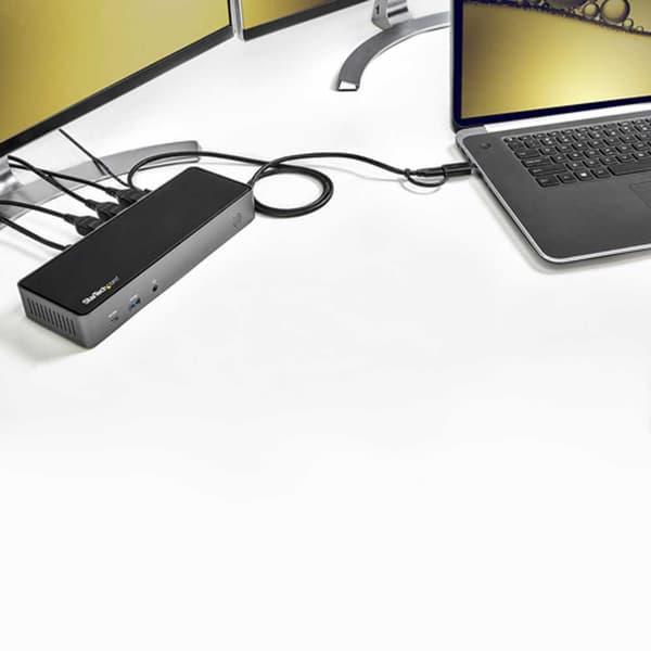Startech Dockingstation Dk31c3hdpdue Sort
