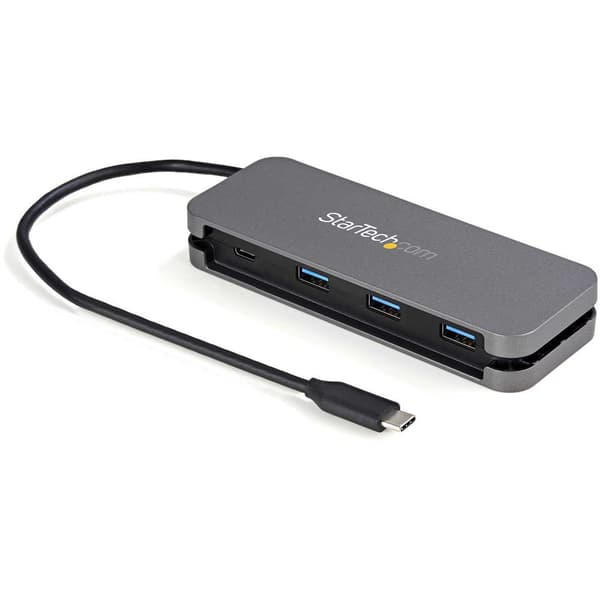 Startech Nav Hb30cm3a1cb Usb-c 4 Hamnar Svart