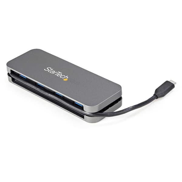 Startech Hub Hb30cm4ab Usb-c 4 Havne Sort