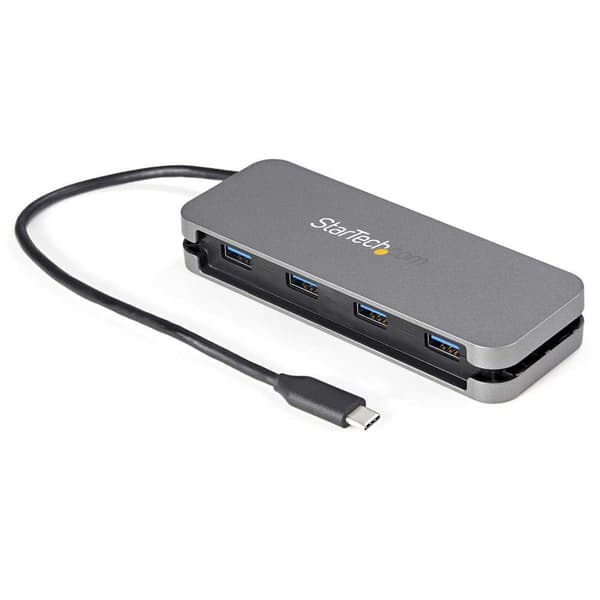 Startech Hub Hb30cm4ab Usb-c 4 Havne Sort