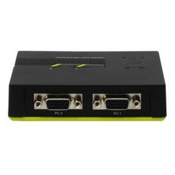 Level One Kvm Til Kontakt 2 Pc Vga/usb/audio Sort