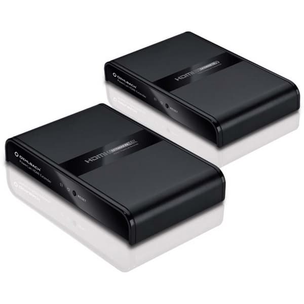 Oehlbach Hdmi Lan-forlænger D1c8412 300 M Sort
