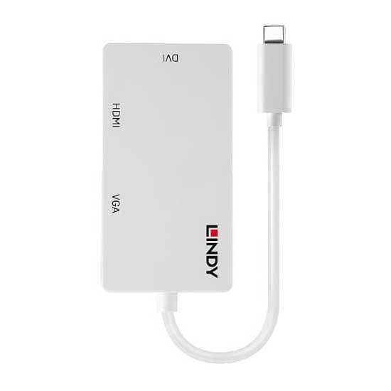 Lindy Hub Usb 3.1 Transparent
