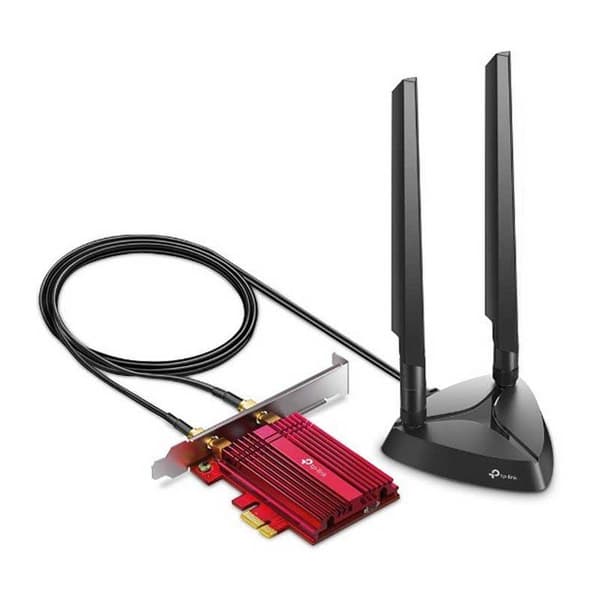 Tp-link Ja Bluetooth Archer Txe75e Wifi 6e 5.2 Pci-e Laajentaminen Kortti Musta