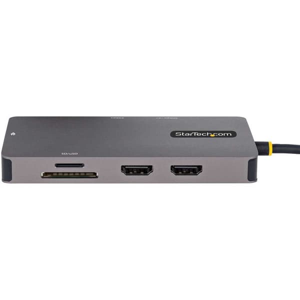 Startech Dockingstation 4k 60hz Dual 100w Søvfarvet