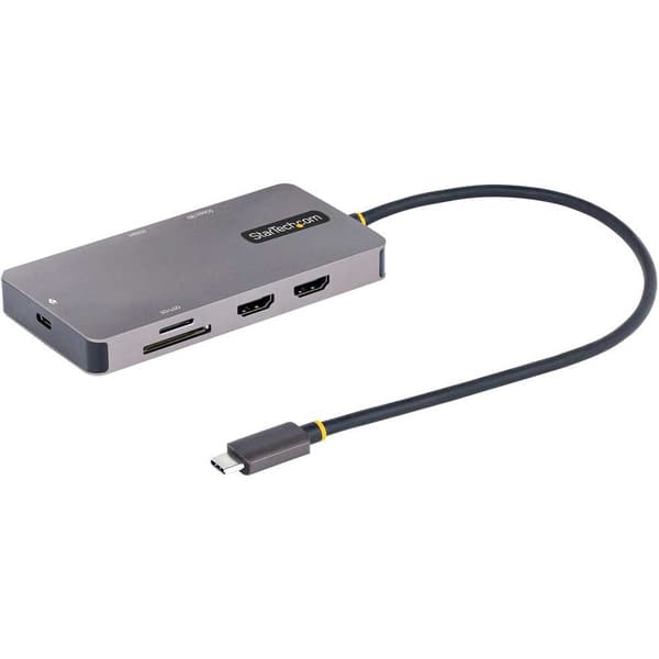 Startech Dockingstation 4k 60hz Dual 100w Søvfarvet
