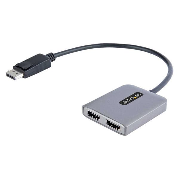 Startech Hub Displayport/2xhdmi 4k Søvfarvet