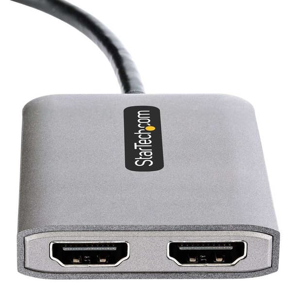 Startech Hub Usb C/2xhdmi 4k Hopeinen