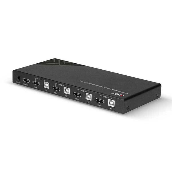 Lindy Nav 4xhdmi Svart