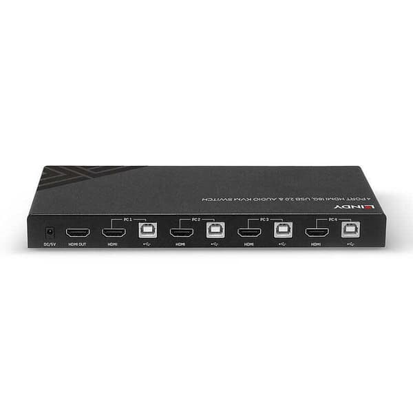Lindy Nav 4xhdmi Svart