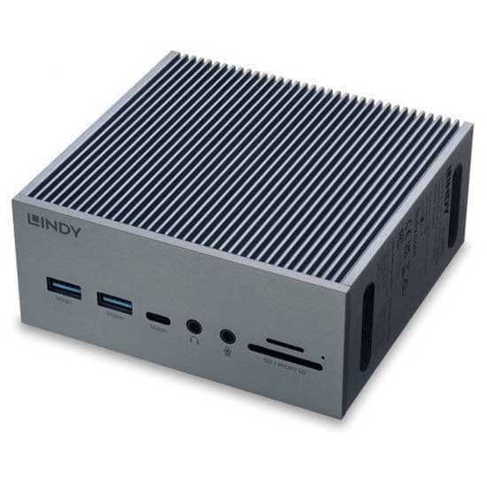 Lindy Telakka St-pro 100xt Usb C Hopeinen