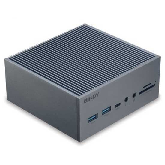 Lindy Telakka St-pro 100xt Usb C Hopeinen