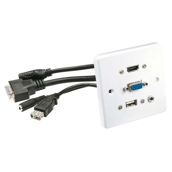 Lindy Nav Usb Jack Durchsichtig Vit