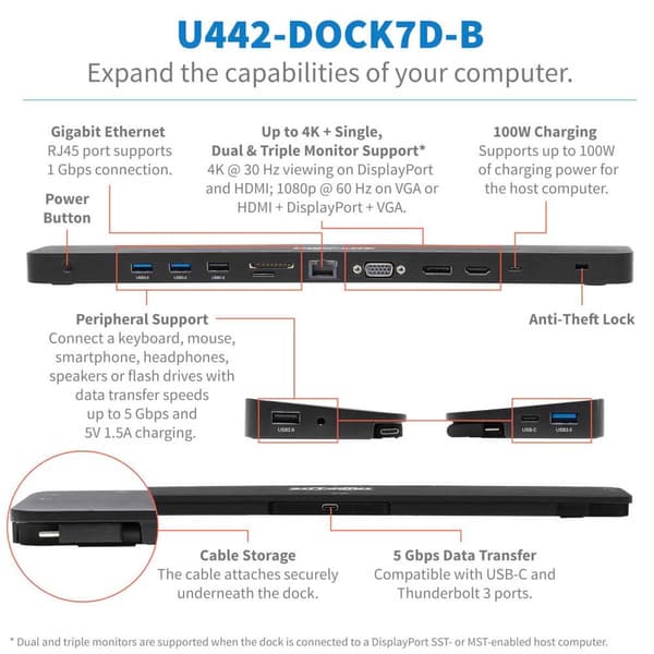 Eaton Hub Usb C 4k Søvfarvet