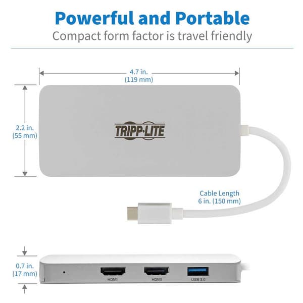 Eaton Nav Usb C Hdmi Silver