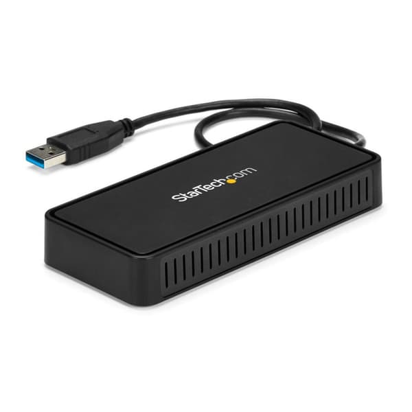 Startech Mini Dock Usb To Dual Gbe Displayport Musta