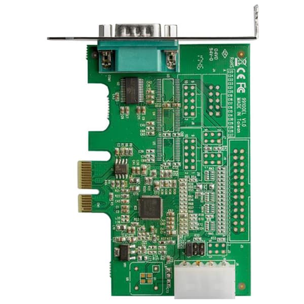 Startech Rs232 Pcie Grönt,Silver