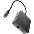 Miniatyrbild 1 av 5: Green Cell Usb-c-hubb Ak61 4k 60hz Svart
