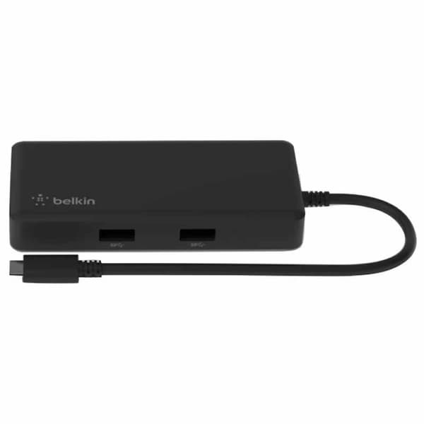 Belkin Usb-c Hub Adapter Connect 5 In 1 Søvfarvet