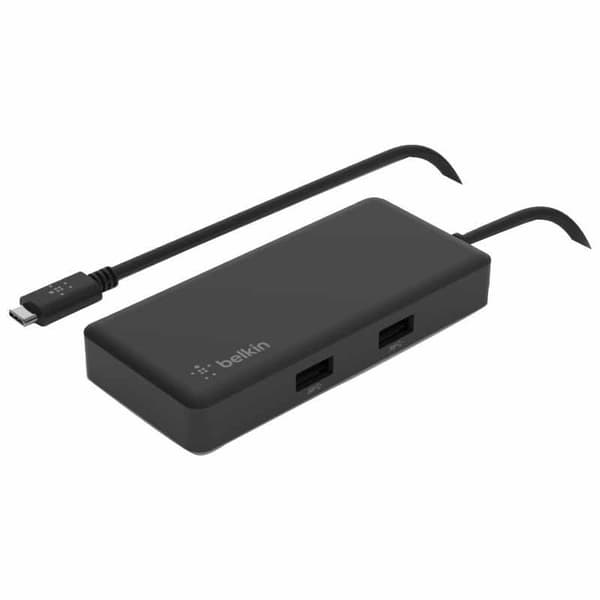 Belkin Usb-c Hub Adapter Connect 5 In 1 Søvfarvet