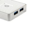 Miniatyrbild 3 av 6: Conceptronic Nav Hubbies03w 4x Usb 3.0 Silver