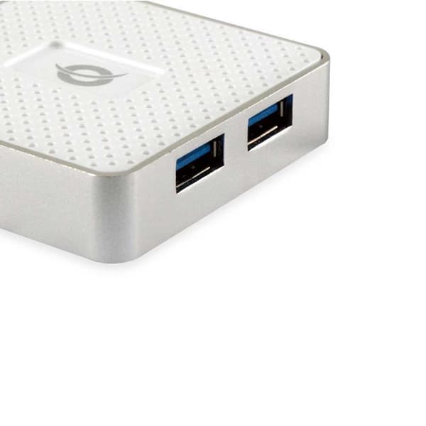 Conceptronic Nav Hubbies03w 4x Usb 3.0 Silver