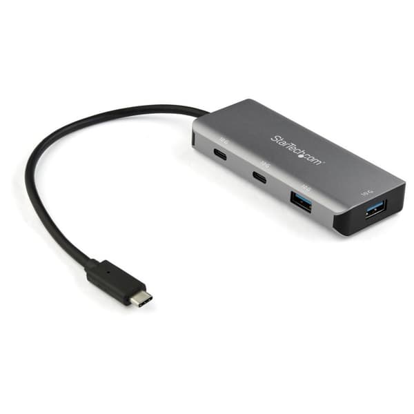 Startech Usb-c Hub 4port Usbc & A Grå