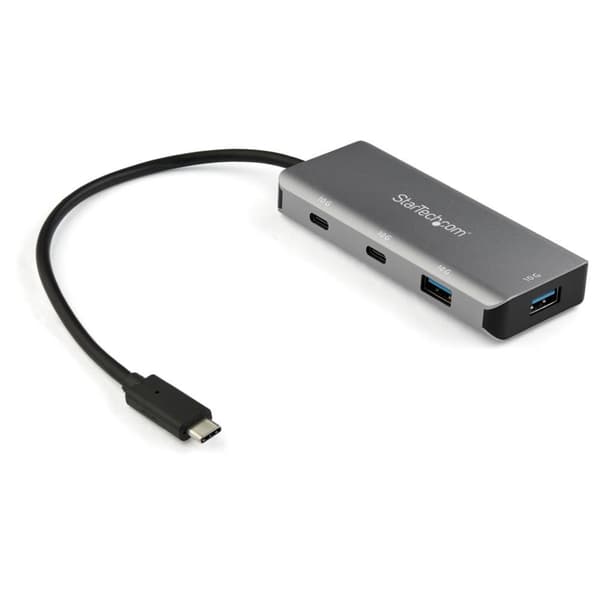 Startech Usb-c Hub 4port Usbc & A Svart