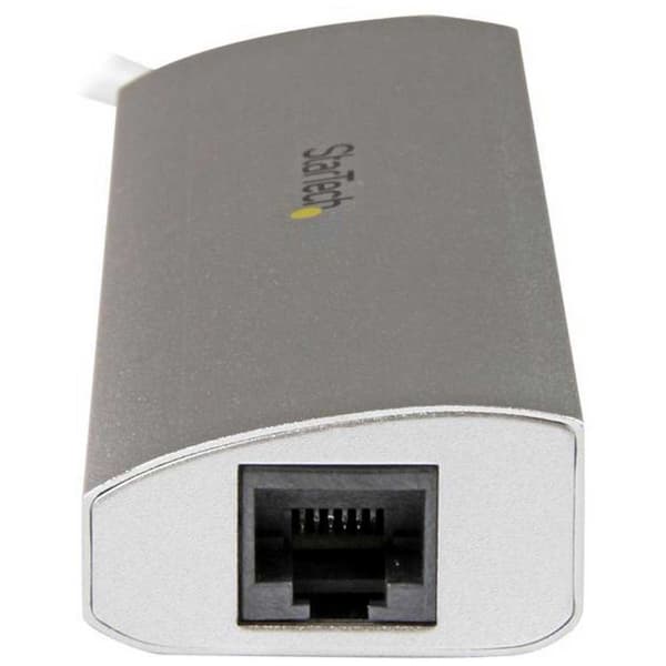 Startech 3-port Usb 3.0 Hub Plus Gigabit Ethernet Valkoinen