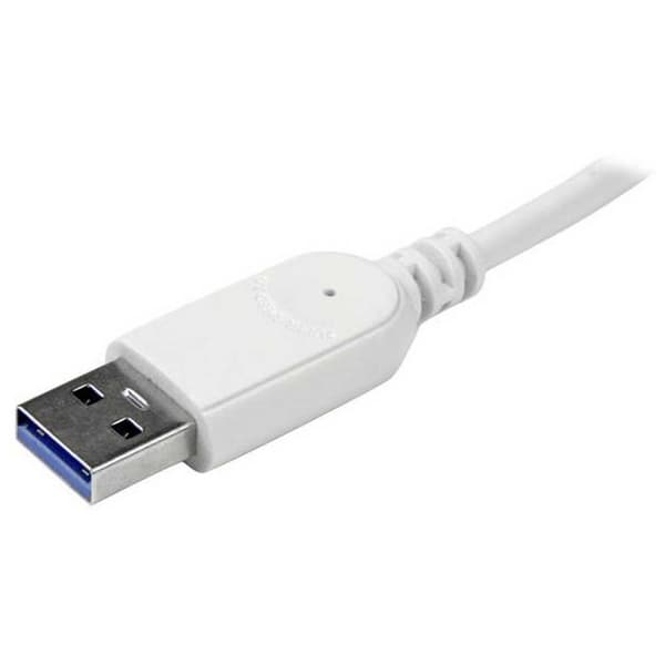 Startech 3-port Usb 3.0 Hub Plus Gigabit Ethernet Valkoinen