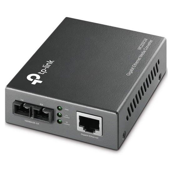 Tp-link Mc200cm Converter Gigabit Ethernet Svart