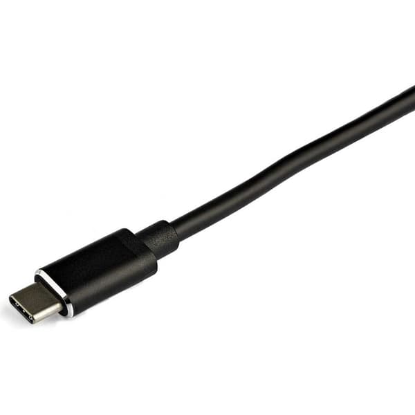 Startech Usb C/a 4 Port Individual On/off Switches Hub Svart