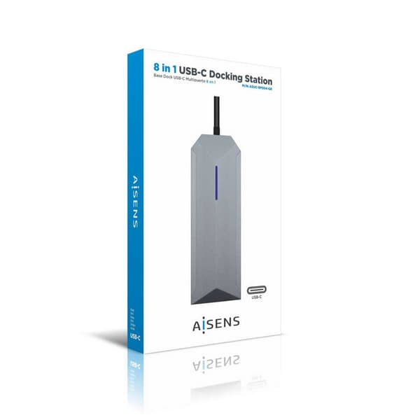 Aisens Hub Asuc-8p004-gr Søvfarvet