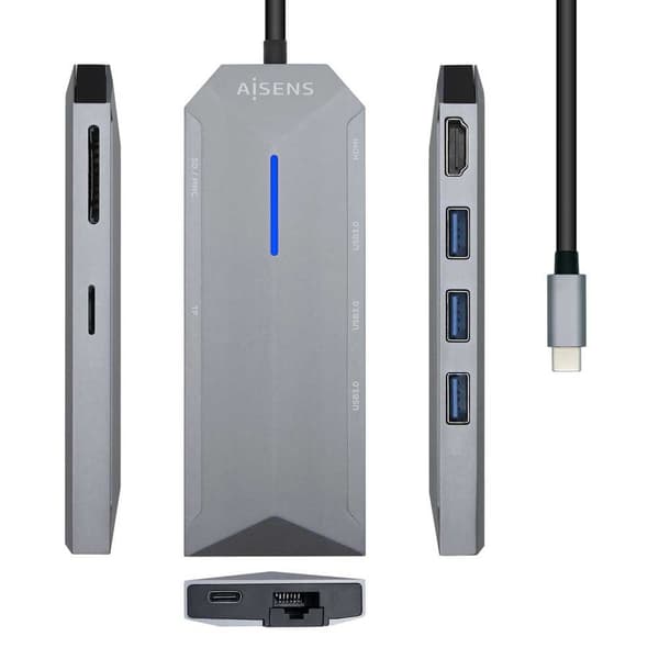 Aisens Hub Asuc-8p004-gr Søvfarvet