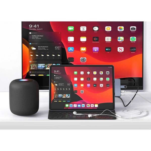 Hyper Drive 4 In 1 Usb C Hub For Ipad Pro Sort