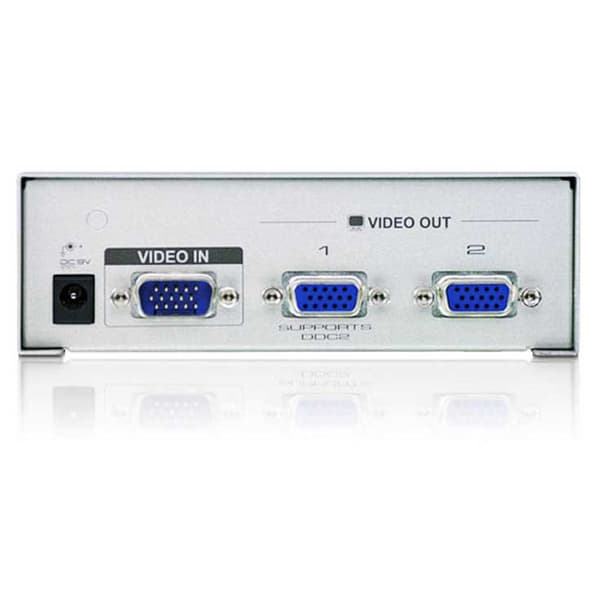 Aten Vga Splitter 2 Port Vga Video Splitter 350 Mhz Søvfarvet