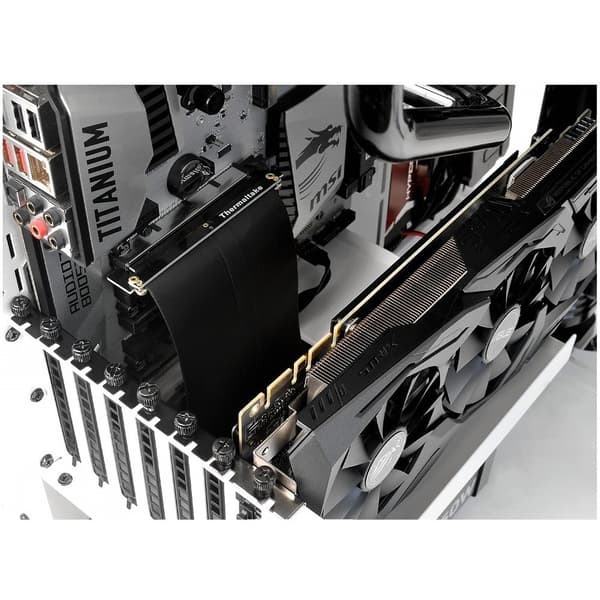Thermaltake Pci-· 3.0 X16 200 Mm Riser Cable Svart