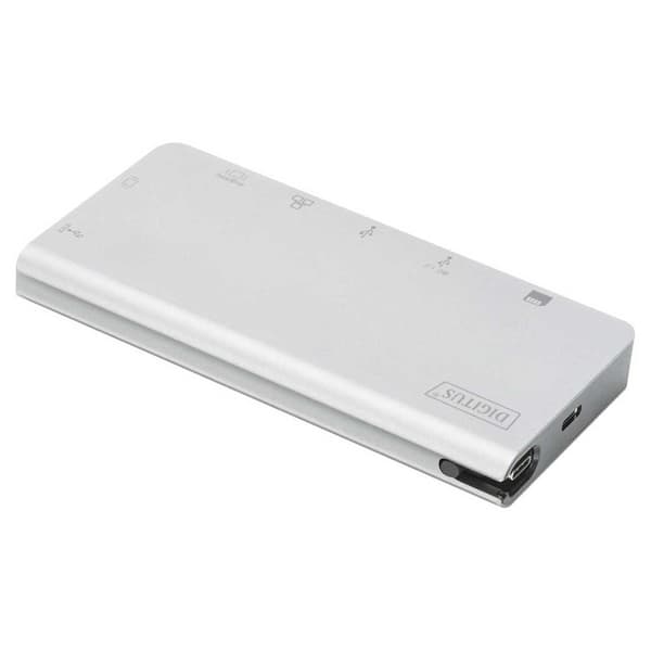 Assmann Digitus Usb C 8 Port Travel Valkoinen