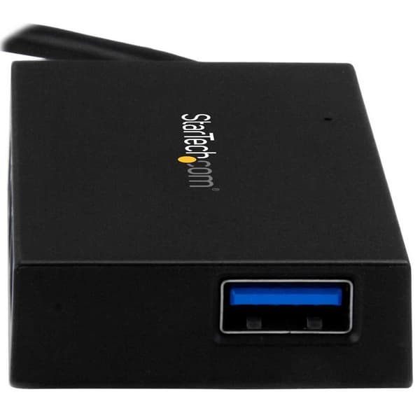 Startech Usb C 3.0 4 Port Hub Svart