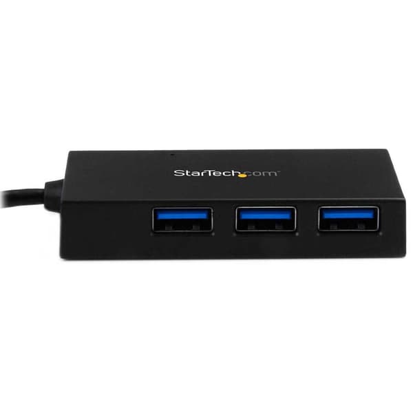Startech Usb C 3.0 4 Port Hub Svart